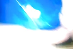 I toy my wife's powerful vag before fucking it in the missionary pose