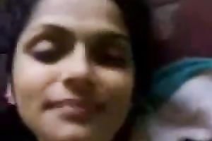 Indian slim juvenile girlfriend lies underneath me in missionary position
