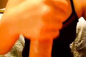 Adorable GF deepthroats my rock hard cock like a pro