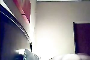 This Mexican housewife of my neighbour rides my jock on hidden livecam