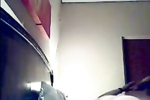 This Mexican housewife of my neighbour rides my jock on hidden livecam