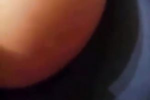 My dirty slut wife groans crazily during the time that I fuck her butt in the missionary pose