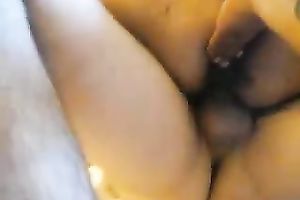 big beautiful woman dark thick chick rides my shlong on top with a arse plug on her arse