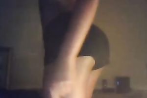 Homemade solo with me demonstrating my flawless body