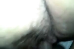 This bitch's hirsute slit needs the coarse treatment