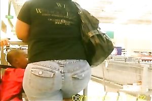 Big dark a-hole got the attention of hidden camera once more