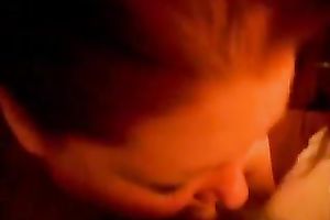 This chunky hungry hooker looks priceless engulfing my unbending rod