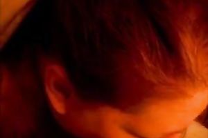 This chunky hungry hooker looks priceless engulfing my unbending rod