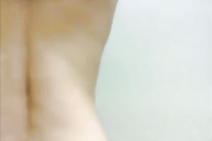 Nasty Indian playgirl shows off her tiny milk sacks and booty