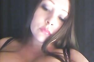 Huge love bubbles of this dark brown web camera skank look spectacular