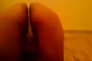 Super lewd Mexican hooker shows off her large luscious ass