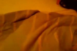 Super lewd Mexican hooker shows off her large luscious ass