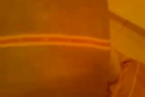 Super lewd Mexican hooker shows off her large luscious ass