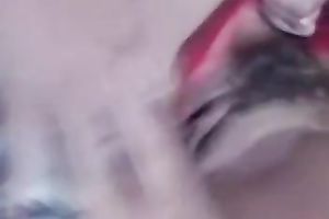 palatable looking brunette babe sucks pleasing bonker unfathomable mouth