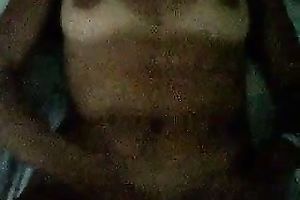 I love chicks with tan lines and this nympho knows how to masturbate