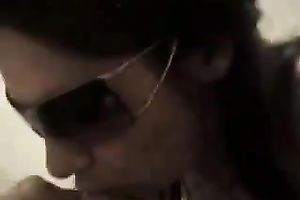 Cool older woman is giving me a blowjob like a pro