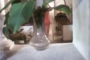 Dirty dark brown doxy acquires fed with double portion of jizz