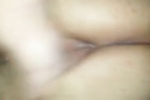 Amateur hussy acquires her rectal hole fingered in homemade movie scene