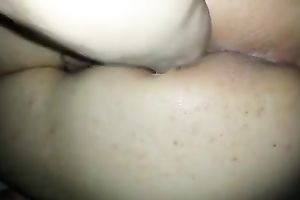 Amateur hussy acquires her rectal hole fingered in homemade movie scene