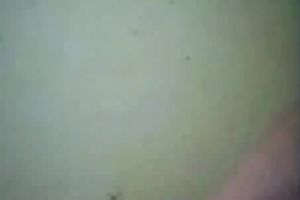 Filthy blond whore with glasses pokes her bawdy cleft with dildo