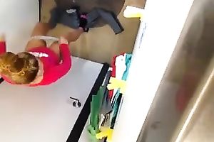 Hidden livecam episode with my sexy and slender college girlfriend