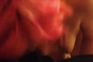 Red haired doxy gave me an astonishing oral in my bedroom