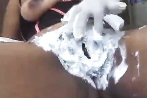 Busty swarthy mother I'd like to fuck craves her sex-starved paramour to shave her cookie