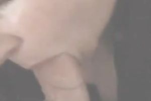 Blowing my boss after work and getting facial on livecam
