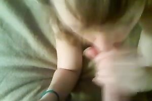 This trashy hoochie looks sexy with a wang in her ribald face hole