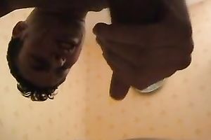 Got jizzed a massive cum shot on her abdomen after that babe gt screwed by 2 dongs