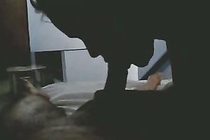 My scorching Latina girlfriend knows how to give a great head