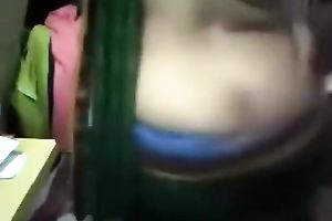 Fat Indian milf demonstrates her scoops and a-hole for the cam