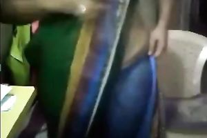 Fat Indian milf demonstrates her scoops and a-hole for the cam