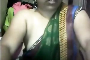 Fat Indian milf demonstrates her scoops and a-hole for the cam