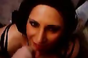 Beautiful babe likes to take it in her face hole and receive a cum discharged