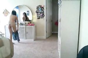 Shapely dark brown enchantress shows off her well-shaped butt