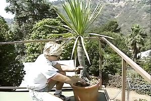 Nasty golden-haired is so bad ass and that babe desires her paramour to cum inside her