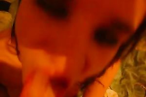 My ginger tempting sweetheart sucks my overweight jock in POV movie