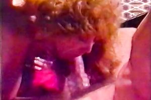 Blond head mind blowing tramp got her face hole attacked by bunch of schlongs