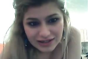 Her brackets indeed turn me on when that babe smiles on livecam