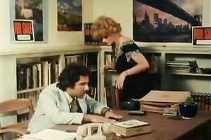 Retro hussy enjoys rear banging after fervent fellatio sex