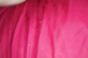 My dark-haired housewife masturbates and squirts in the bedroom