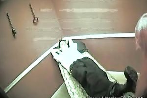 Hidden webcam movie scene with me having enjoyment with a pink-haired doxy