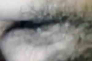 Just my hirsute spouse trying to fuck me hard with his miniature knob