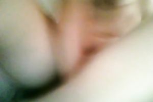 Francesca the nerdy legal age teenager smashes her cum-hole with a sextoy