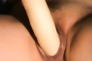 I love to stick my beloved sex toy up my taut snatch