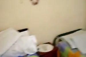 Flat chested Latina hoe can't live without flaunting her exposed body