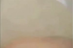 Awesome solo with my coed wanking her juicy body in the shower