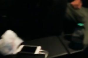 My ebon GF favours me with a worthy fellatio in a car