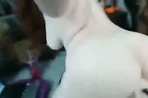 This fucking machine makes my orgasms greater quantity strong